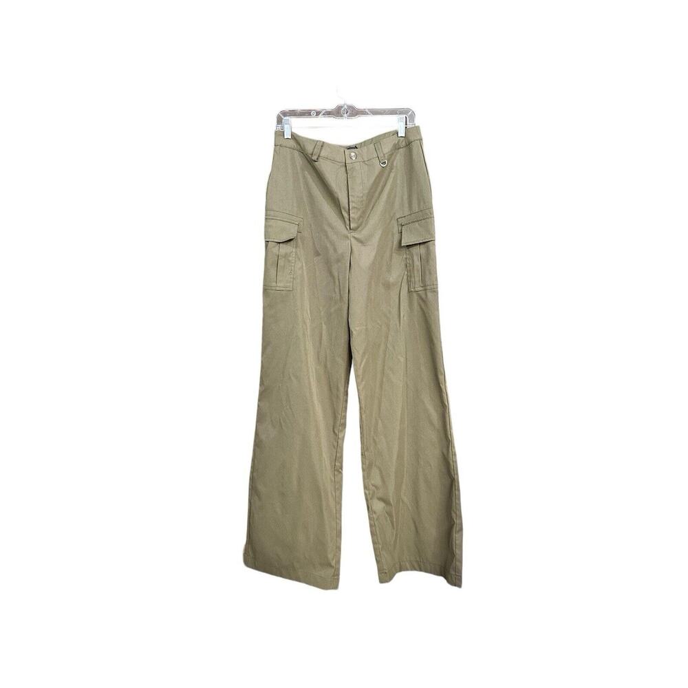 Long Tall Sally Khaki Wide Leg Pants